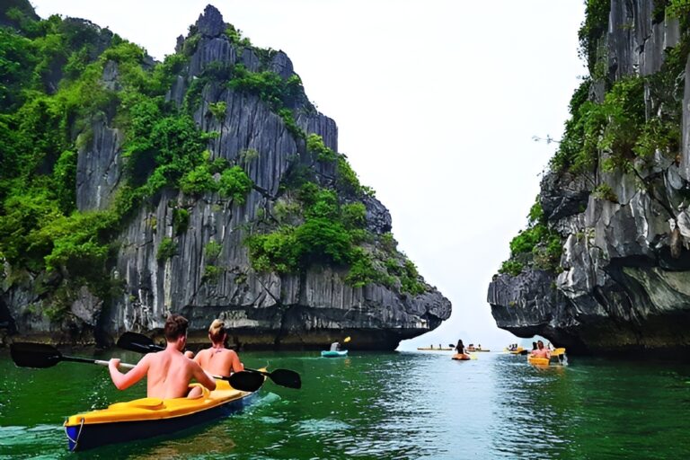 Chèo Kayak, Lặn Biển